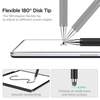 Spigen Universal Stylus Pen - Stylet universel pour écran tactile (noir)
