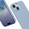 Crong Color Cover LUX mágneses - iPhone 15 Plus MagSafe tok (kék)