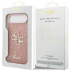 ETUI DO IPHONE AIR GUESS ORYGINALNE RÓŻOWE BROKATOWE ELEGANCKIE CASE