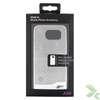 BMW M Edition Carbon & Aluminium Hard Case - tok Samsung Galaxy S6 (ezüst)