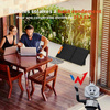 Wonder Ws120 - 120W solar panel with USB-C PD 30W & USB-A QC 18W output (Black)