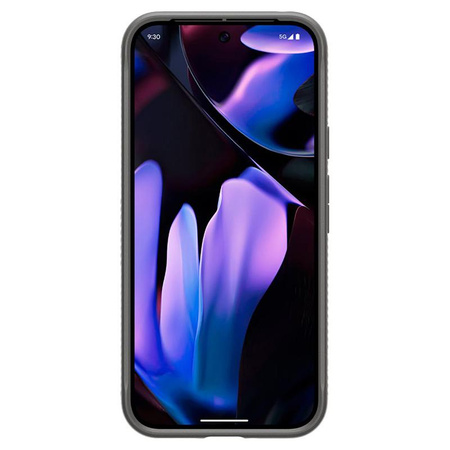 Spigen Rugged Armor - Étui pour Google Pixel 9 Pro XL (Gris marbré)