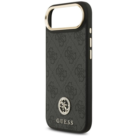 Guess 4G Strass Logo MagSafe - Hülle iPhone Air (Schwarz)