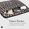Kate Spade New York Puffer Sleeve - MacBook Pro 16" / Laptop 16" Cover (Classic Leopard)