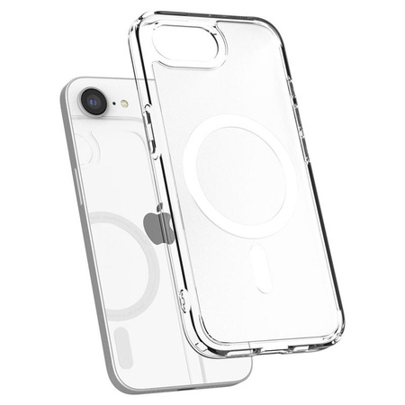 Spigen Ultra Hybrid MagSafe - étui pour iPhone 16e (Frost White)