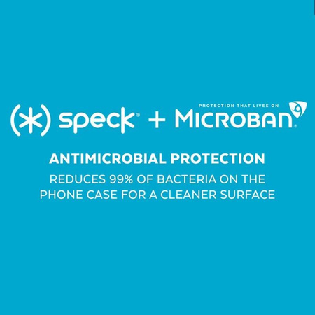 Speck Presidio Perfect-Clear - pouzdro pro Samsung Galaxy Note 20 s povrchovou úpravou MICROBAN (čiré/průhledné)