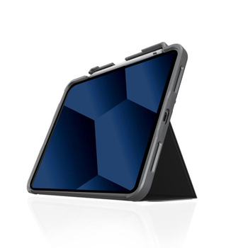 STM Dux Plus - Pancéřované pouzdro pro iPad 11" (2025) / 10,9" (2022) MIL-STD-810G s držákem Apple Pencil (půlnočně modré)