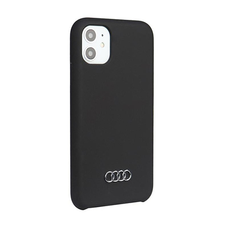 Audi Silicone Case - pouzdro pro iPhone 11 (černé)