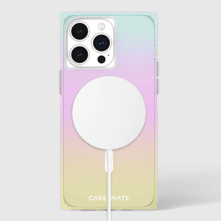 Case-Mate BLOX MagSafe - iPhone 15 Pro Max tok (Rainbow Frosting)