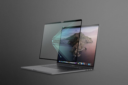 Moshi iVisor AG - Matná ochranná fólie displeje pro MacBook Air 13,6" M2 (2022) (černá/čirá/matná)