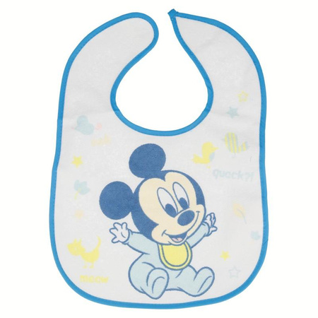 Mickey Mouse - Lätzchen mit Klettverschluss (2 Stück)