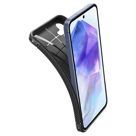 Spigen Rugged Armor - pouzdro pro Samsung Galaxy A55 5G (matně černé)