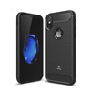 Crong Soft Armour Cover - Coque pour iPhone Xs / X (noir)