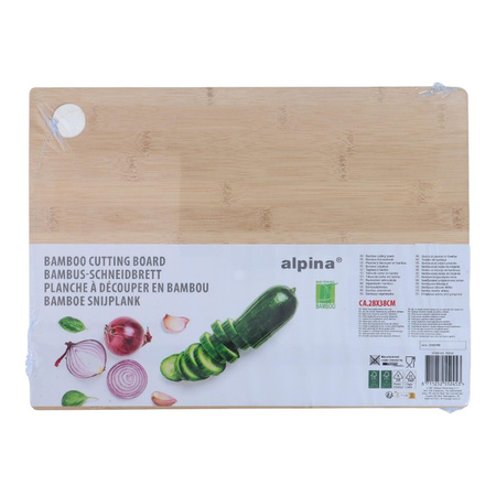 Alpina - Wooden chopping board 28x38 cm (green)