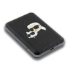 Karl Lagerfeld Karl & Choupette Head Pin MagSafe - Induktion Power Bank 5000 mAh 15W (schwarz)