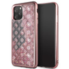 Guess 4G Peony Liquid Glitter - iPhone 11 Pro Max Case (pink)