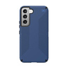 Speck Presidio2 Grip - pouzdro pro Samsung Galaxy S22 s povrchovou úpravou MICROBAN (Coastal Blue/Storm blue)