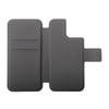 PURO Folio MagSafe Case - Tasche für iPhone 15 Plus / 14 Plus / 12 Pro Max (schwarz)