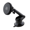 Mercedes Silver Star MagSafe - Magnetic car mount with 15W wireless charging (black)