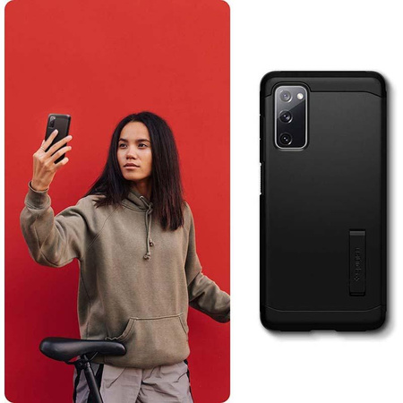 Spigen Tough Armor - Étui pour Samsung Galaxy S20 FE (Noir)