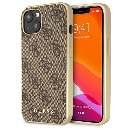 Guess 4G Collection MagSafe - iPhone 13 Case (brown)