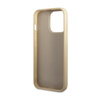 Guess Glitter Script Big 4G - iPhone 13 Pro Max Case (Gold)