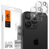 Spigen Optik.TR kameravédő - lencsevédő üveg iPhone 15 Pro / 15 Pro Max / iPhone 14 Pro / 14 Pro Max (2 db) (átlátszó)