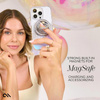 Case-Mate Karat MagSafe - Coque iPhone 16 Pro Max (Holographic Soap Bubble)