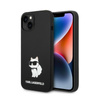 Karl Lagerfeld Silikon NFT Choupette - Hülle für iPhone 14 Plus (Schwarz)