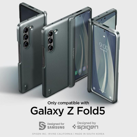 Spigen Slim Armor Pro - tok Samsung Galaxy Z Fold 5 (Abyss zöld)