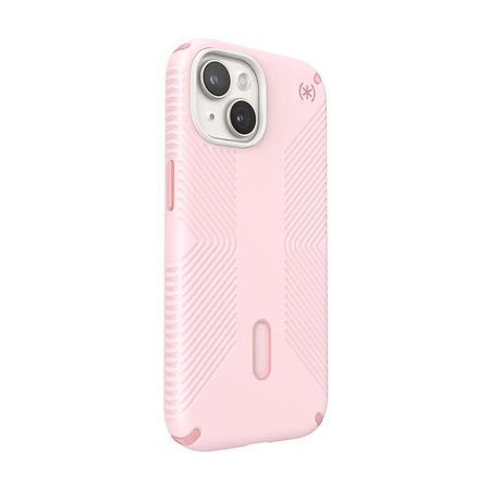 Speck Presidio2 Grip ClickLock & MagSafe - Case for iPhone 15 / iPhone 14 / iPhone 13 (Nimbus Pink / Dahlia Pink)