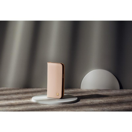 Moshi Overture - 3-in-1 iPhone 13 Flip Case (antibakterielles NanoShield™) (Luna Pink)