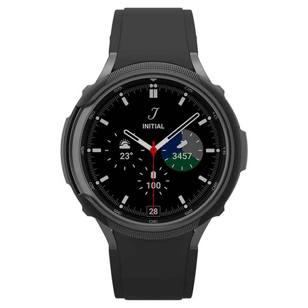 Spigen Liquid Air - Étui pour Samsung Galaxy Watch 6 Classic 47 mm (Noir)