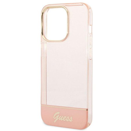 Guess Translucent - iPhone 14 Pro Max Case (pink)