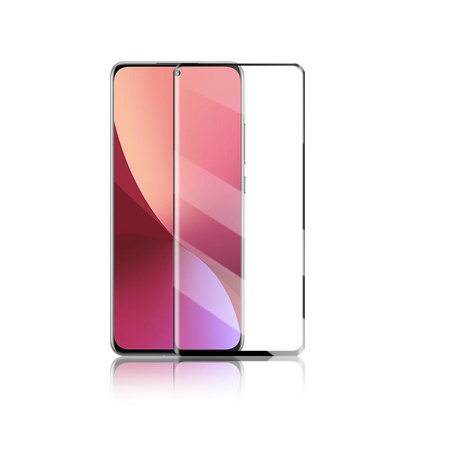 Mocolo 3D 9H Full Glue - Vollständiger Bildschirmschutz Glas für Xiaomi 12 / 12X (Schwarz)