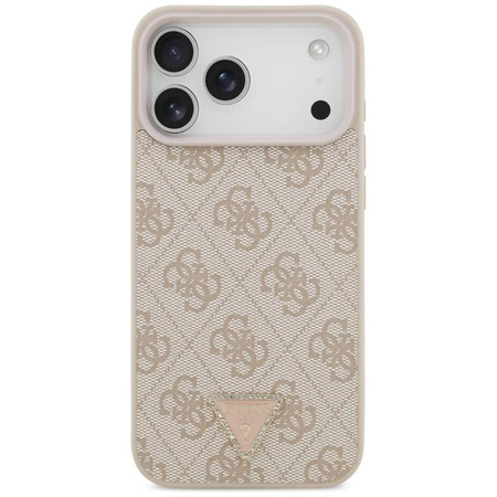 ETUI DO IPHONE 17 PRO MAX do MAGSAFE GUESS RÓŻOWE ORYGINALNE ELEGANCKIE