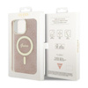 Guess 4G MagSafe - iPhone 14 Pro Max Tasche (Rosa)