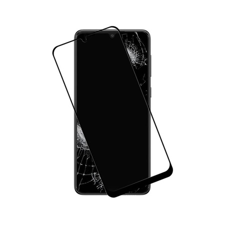 Crong 7D Nano Flexible Glass – Niepękające szkło hybrydowe 9H na cały ekran Samsung Galaxy A33 5G