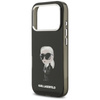 Karl Lagerfeld IML Aquarelle Karl & Logo MagSafe - Custodia per iPhone 17 Pro (Nero)