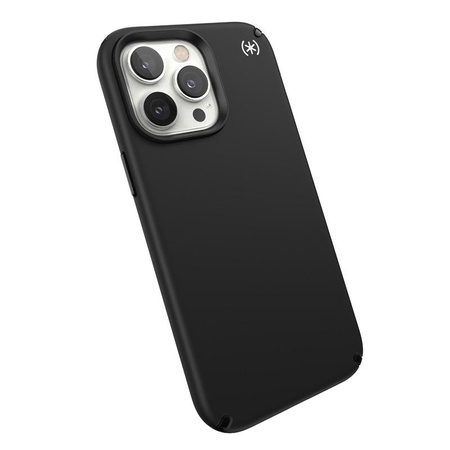 Speck Presidio2 Pro - Antibakterielles Gehäuse für iPhone 14 Pro Max (Schwarz / Schwarz / Weiß)