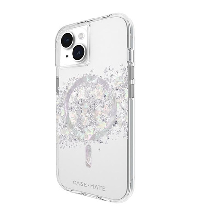 ETUI MAGSAFE ZDOBIONE DO IPHONE 13 | 14 | 15, Case-Mate, Magnetyczne, Eleganckie