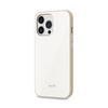 Moshi iGlaze Slim Hardshell Case - iPhone 13 Pro Case (SnapTo system) (Pearl White)