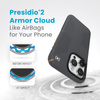 Speck Presidio2 Grip - pouzdro pro iPhone 15 Pro Max (Charcoal Grey / Cool Bronze / White)