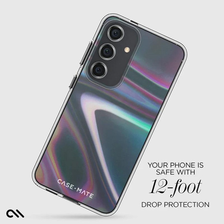 Case-Mate Soap Bubble - Etui pour Samsung Galaxy S24 (Iridescent)