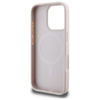 Guess 4G Ring Classic Logo MagSafe - Etui iPhone 16 Pro Max (różowy)