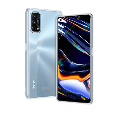 Crong Crystal Slim Cover - Etui Realme 7 Pro (Transparent)