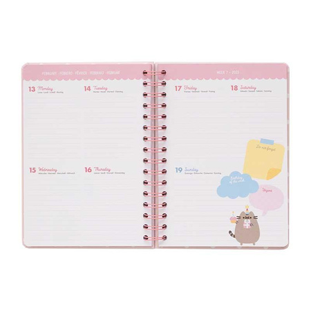 Pusheen - Calendrier / Agenda scolaire 2022/2023