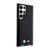 BMW Leather Hot Stamp Tricolor - Case for Samsung Galaxy S23 Ultra (Black)