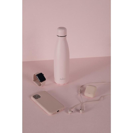 PURO ICON - Rozsdamentes acél palack 500 ml (Candy Pink) (porszórt bevonat)
