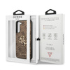 Guess 4G Big Metal Logo - Samsung Galaxy S22+ Case (brown)
